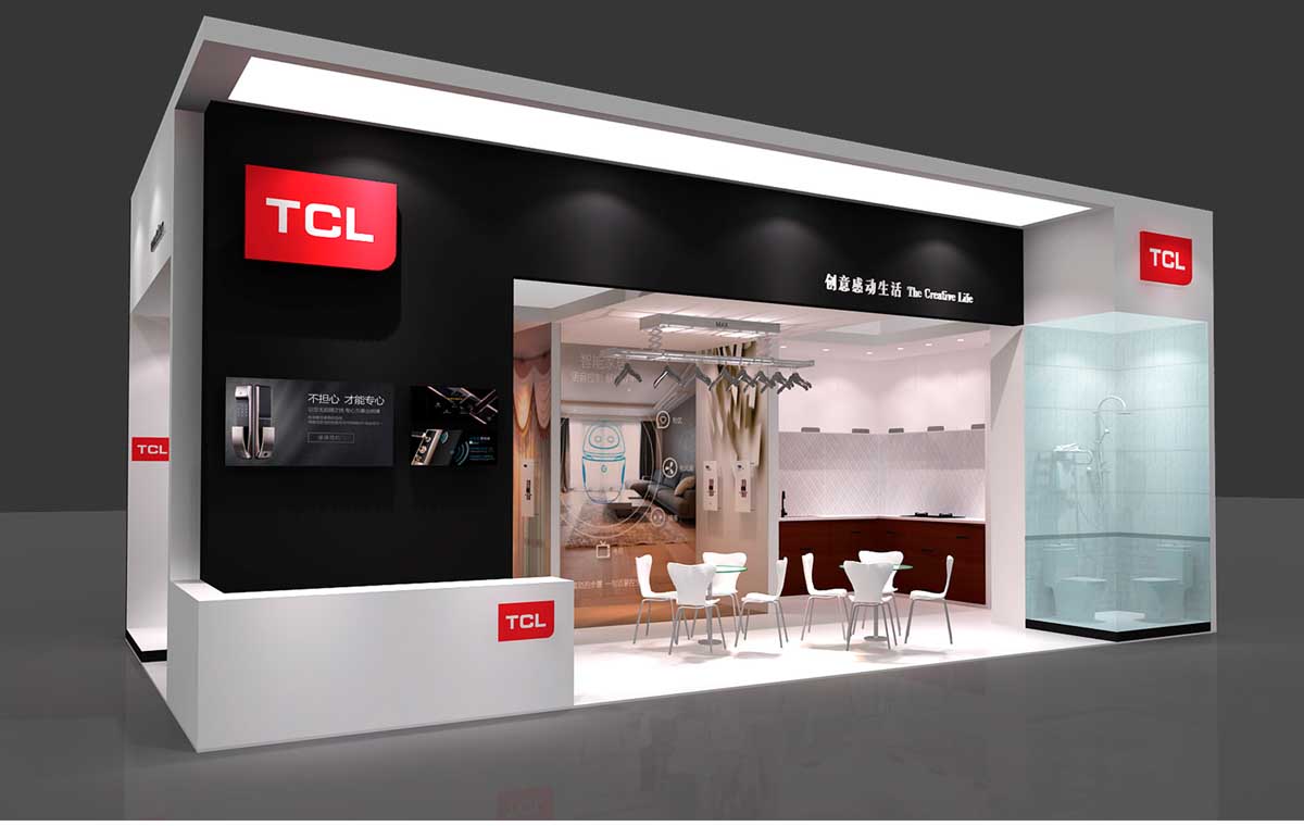 广州照明展台搭建-TCL