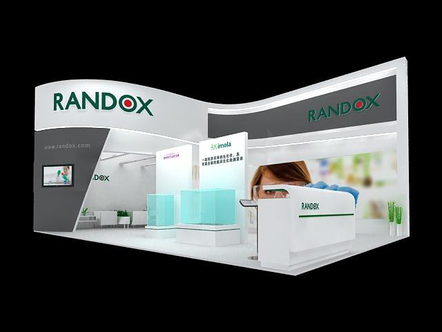 医疗展台搭建-RANDOX-深圳展会设计装修