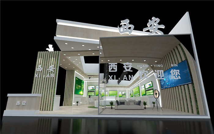 常州展览会搭建方案设计图片模板