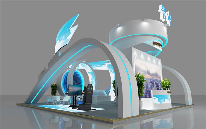 宁波展览会搭建方案设计图片模板