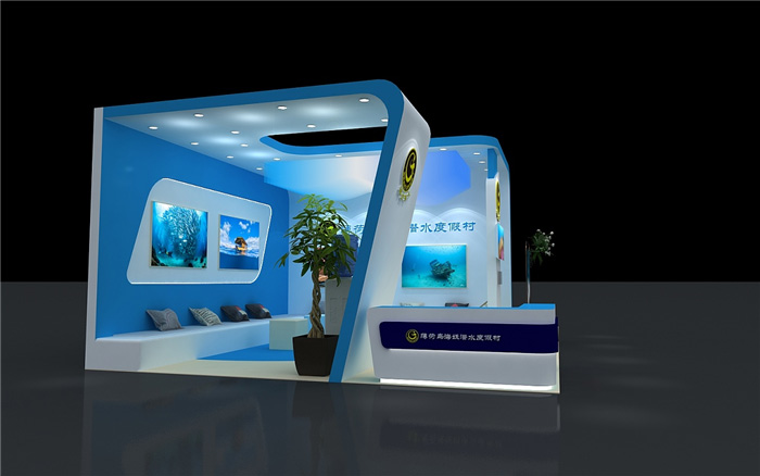 绍兴展览会设计效果图片素材高清大图