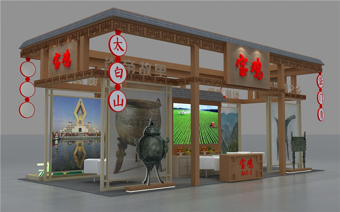 无锡展览会搭建方案设计图片模板