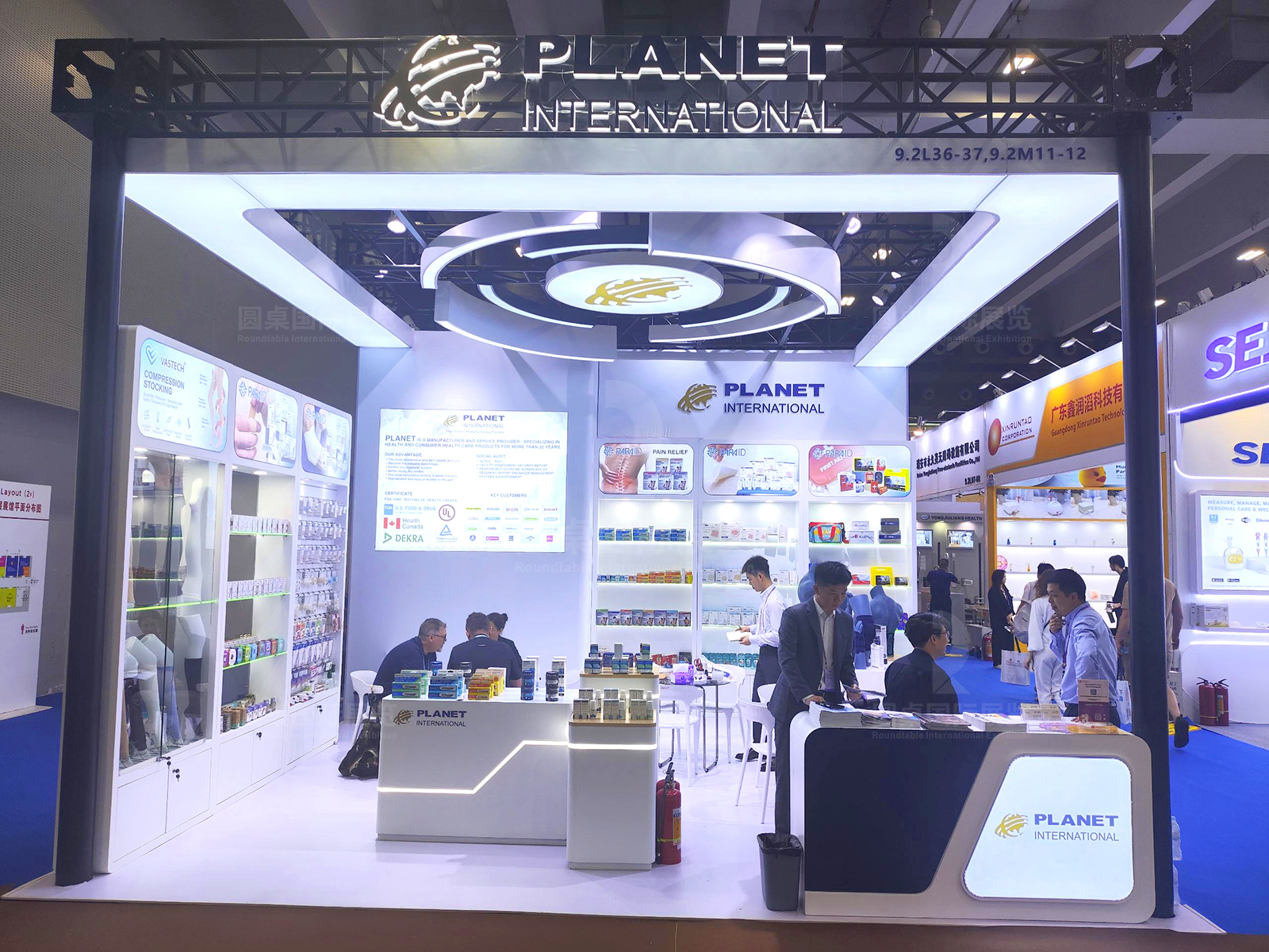 广交会展位布置效果图片