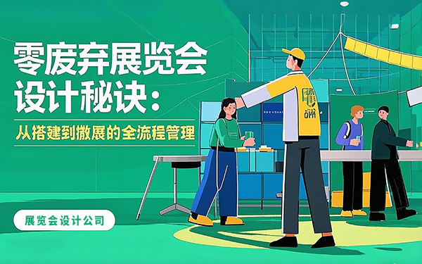 零废弃展览会设计秘诀：从搭建到撤展的全流程管理